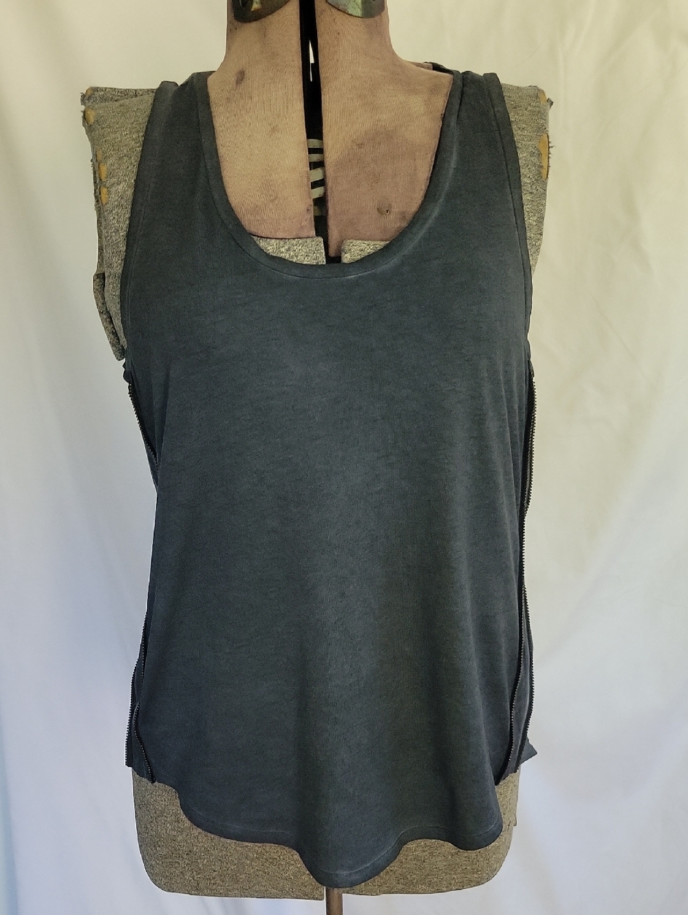 Harley-Davidson Black Label Tank Top, Medium, Gray/Black